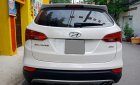 Hyundai Santa Fe 2WD 2017 - Cần bán Santafe 2017 bản tự động full option chạy xăng màu trắng ít đi