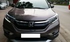 Honda CR V 2.0 2016 - Bán Honda CR-V 2.0 AT sản xuất 12/2016 màu nâu, nội thất kem, số tự động, biển Hà Nội