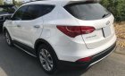 Hyundai Santa Fe 2.4AT 2017 - Cần bán xe Hyundai Santa Fe 2017 màu bạc 2.4 tự động, máy xăng