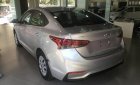 Hyundai Accent 1.4 MT Base 2018 - Bán Hyundai Accent 1.4 MT Base đời 2018, màu bạc, giá 425tr