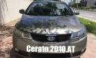 Kia Cerato  1.6L AT  2010 - Bán xe Kia Cerato 1.6L AT 2010, màu xám, xe nhập 