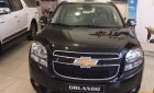 Chevrolet Orlando LTZ 2018 - Bán xe Chevrolet Orlando LTZ 7 chỗ màu đen, trả trước 155 triệu nhận xe. LH: 0945 307 489 Huyền