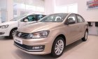 Volkswagen Polo   1.6L 2018 - Bán xe Volkswagen Polo Sedan 5 chỗ, màu nâu vàng, nhập khẩu nguyên chiếc chính hãng mới 100%, hỗ trợ trả góp.LH ngay 0933 365 188 