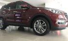 Hyundai Santa Fe 2018 - Bán Hyundai Santafe 2018 full xăng màu đỏ, xe có sẵn giao ngay, hỗ trợ mua trả góp lãi suất ưu đãi