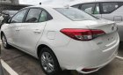 Toyota Vios 1.5E CVT 2018 - Cần bán Toyota Vios 1.5E CVT sản xuất 2018, màu trắng