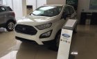 Ford EcoSport   1.5L AT Ambiente 2018 - Bán Ford Ecosport Ambitene màu trắng sản xuất năm 2018, hỗ trợ bảo hiểm thân vỏ, gói phụ kiện, L/h: 0963483132, giao ngay