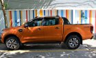 Ford Ranger  Wildtrak 3.2 AT 4x4 2017 - Bán Ford Ranger Wildtrak 3.2 AT 4x4 sản xuất 2017 màu vàng cam, biển Hà Nội