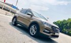 Hyundai Santa Fe     2016 - Bán Hyundai Santa Fe năm 2016, màu nâu