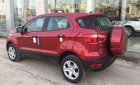 Ford EcoSport Ambiente AT 4x2 2018 - Bán Ford Ecosport Ambitene màu đỏ sản xuất năm 2018, hỗ trợ bảo hiểm thân vỏ, gói phụ kiện, LH 0963483132, giao ngay