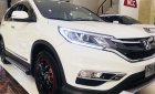 Honda CR V 2.0 AT 2015 - Bán Honda CR V 2.0 AT 2015, màu trắng nội thất kem cực mới