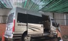 Ford Transit Van 2015 - Bán Transit Van 6 chỗ, bán tải đã cải tạo, sx 2015 màu bạc, 14.000km, xe cực đẹp