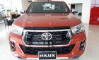 Toyota Hilux 2.8G AT 4x4 2018 - Bán Toyota Hilux 2.8G AT 4x4 năm sản xuất 2018, màu cam, nhập khẩu giao xe sớm