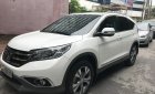 Honda CR V 2.4 at 2014 - Em bán xe Honda CR-V 2.4 AT sx 2014 màu trắng tư nhân chính chủ, xe sơn zin 95%, lốp 5 quả theo xe