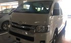 Toyota Hiace 3.0 MT 2018 - Bán xe Toyota Hiace 3.0 MT đời 2018, màu trắng, nhập khẩu Thái, hỗ trợ vay 90%. LH: 0912493498