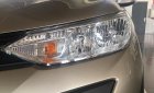 Toyota Vios 1.5E CVT 2018 - Bán xe Toyota Vios 1.5E CVT màu nâu, tăng gói bảo dưỡng 20.000km, hỗ trợ trả góp 90% giá xe. LH: 0912493498