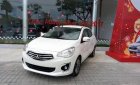 Mitsubishi Attrage  1.2 CVT Eco 2018 - Cần bán Mitsubishi Attrage sản xuất năm 2018, màu trắng, xe nhập, 395 triệu