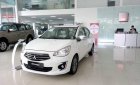 Mitsubishi Attrage  1.2 CVT Eco 2018 - Cần bán Mitsubishi Attrage sản xuất năm 2018, màu trắng, xe nhập, 395 triệu