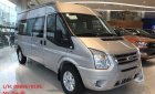 Ford Transit Mid 2018 - Bán Ford Transit sản xuất năm 2018, màu bạc, hỗ trợ trả góp 90% xe, giao xe tận nhà tại Sơn La