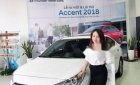 Hyundai Accent  MT  2018 - Cần bán Hyundai Accent MT 2018, màu trắng 