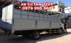 Howo La Dalat 2017 - Bán xe tải Faw 7.25 tấn, xe tải Faw 7t25 thùng dài 6m3, máy khỏe, hỗ trợ trả góp