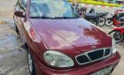 Daewoo Lanos 2002 - Bán ô tô Daewoo Lanos sản xuất 2002, màu đỏ xe gia đình, giá tốt