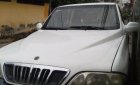 Ssangyong Musso 2004 - Bán xe Ssangyong Musso máy dầu, năm 2004, màu trắng, ít sử dụng, giá 140tr