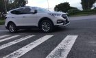 Hyundai Santa Fe 2017 - Cần bán xe Hyundai Santa Fe đời 2017, màu trắng chính chủ