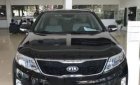 Kia Sorento  2.4 GAT 2018 - Bán Kia Sorento đời 2018, màu đen, giá tốt