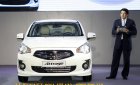 Mitsubishi Attrage MT ECO 2018 - Bán Mitsubishi Attrage mới năm sản xuất 2018, màu trắng, xe nhập, 375 triệu