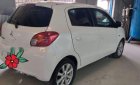 Mitsubishi Mirage AT 2015 - Cần bán gấp Mitsubishi Mirage AT 2015, màu trắng số tự động 