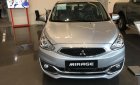 Mitsubishi Mirage CVT 2018 - Bán Mitsubishi Mirage CVT đời 2018, màu bạc, giao ngay