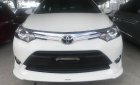 Toyota Vios 1.5G TRD Sportivo 2018 - Cần bán gấp Toyota Vios đời 2018 màu trắng, chạy chuẩn 5000km giá tốt
