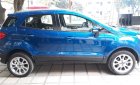 Ford EcoSport  Titanium 1.0L AT 2018 - Bán ô tô Ford EcoSport Tita 1.0 Ecoboost đời 2018, màu xanh lam, đủ màu, vay 90%, thủ tục nhanh gọn