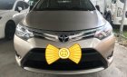 Toyota Vios  G 1.5AT  2017 - Bán xe Toyota Vios sản xuất 2017, màu vàng, giá tốt