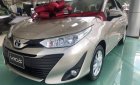 Toyota Vios E 2018 - Bán Toyota Vios E năm 2018, màu vàng cát