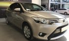 Toyota Vios 1.5G (CVT) 2017 - Bán Toyota Vios G 1.5AT màu vàng cát, số tự động, sản xuất 2017, biển Sài Gòn mới 99%