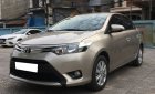 Toyota Vios MT 2016 - Nhà cần bán Vios 2016, số sàn, màu vàng cát, máy mới, gia đình sử dụng