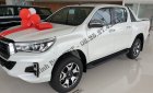 Toyota Hilux G 2018 - Bán Toyota Hilux G sản xuất năm 2018, màu trắng, nhập khẩu, giá 878tr