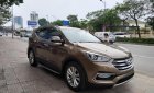 Hyundai Santa Fe 2.2L 2017 - Cần bán xe Hyundai Santa Fe 2.2L đời 2017, màu nâu, số tự động