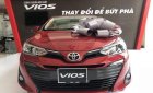 Toyota Vios   1.5G 2018 - Cần bán Toyota Vios 1.5G năm sản xuất 2018, màu đỏ, giá 606tr