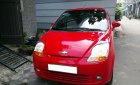 Chevrolet Spark Van 0.8MT 2015 - Bán xe Spark Van 2015 số sàn bán tải 2 chỗ, xe màu đỏ BSTP nhà xài kĩ