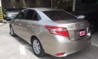 Toyota Vios 1.5E CVT 2016 - Bán Toyota Vios 1.5E CVT đời 2016, màu nâu vàng, biển số VIP