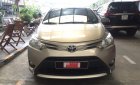 Toyota Vios 1.5E CVT 2016 - Bán Toyota Vios 1.5E CVT đời 2016, màu nâu vàng, biển số VIP