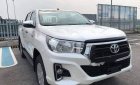 Toyota Hilux  2.4E 4x2 AT MLM 2018 - Bán Toyota Hilux đời 2018, màu trắng, nhập khẩu Thái, giá 695tr
