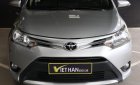 Toyota Vios E 1.5MT 2016 - Bán Toyota Vios E 1.5MT màu bạc số sàn sản xuất 2016 biển Sài Gòn đi 63000km