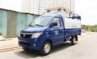 Xe tải 500kg - dưới 1 tấn   2018 - Bán ô tô xe tải 990kg thùng bạt đời 2018, màu xanh lam