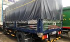 Xe tải 2,5 tấn - dưới 5 tấn   2018 - Bán xe tải thùng bạt 4,3m 2018, màu xanh lam, trả góp