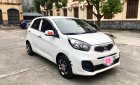 Kia Morning LX 2015 - Cần bán gấp Kia Morning LX đời 2015, màu trắng số tự động