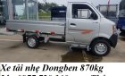 Cửu Long A315 2017 - Bán xe tải Dongben 810kg, thùng dài 2m5 - Đại lí giá tốt