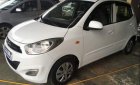 Hyundai i10  MT 2013 - Cần bán gấp Hyundai i10 MT năm 2013, màu trắng, nhập khẩu, nội ngoại thất máy móc ổn hết